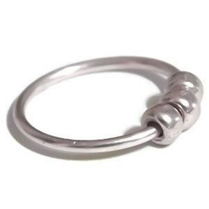 Fidget/Anxiety Ring 925 Sterling Silver